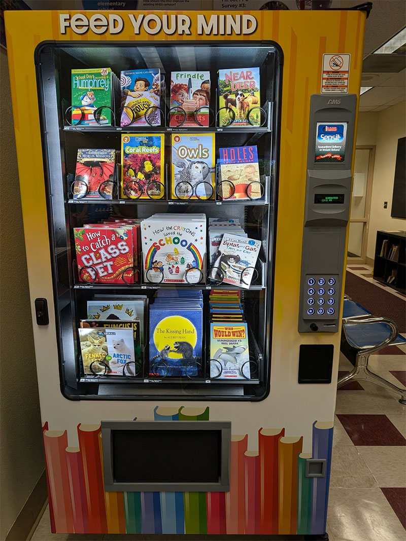 HHES Book Vending Machine