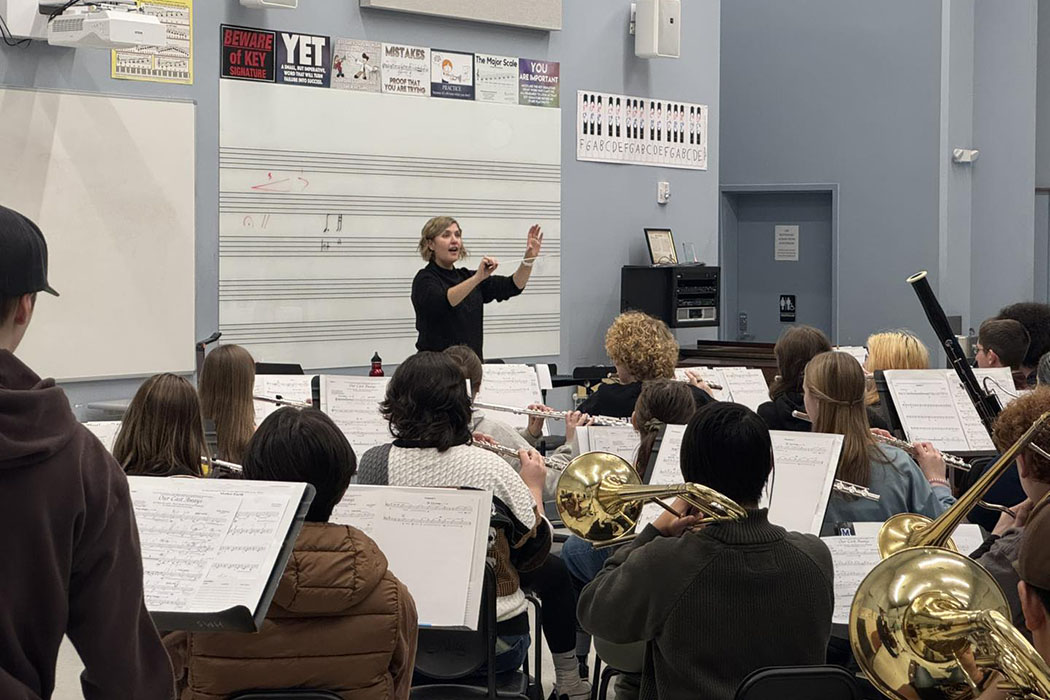 Students qualify for North County Honor Band, earning local recognition